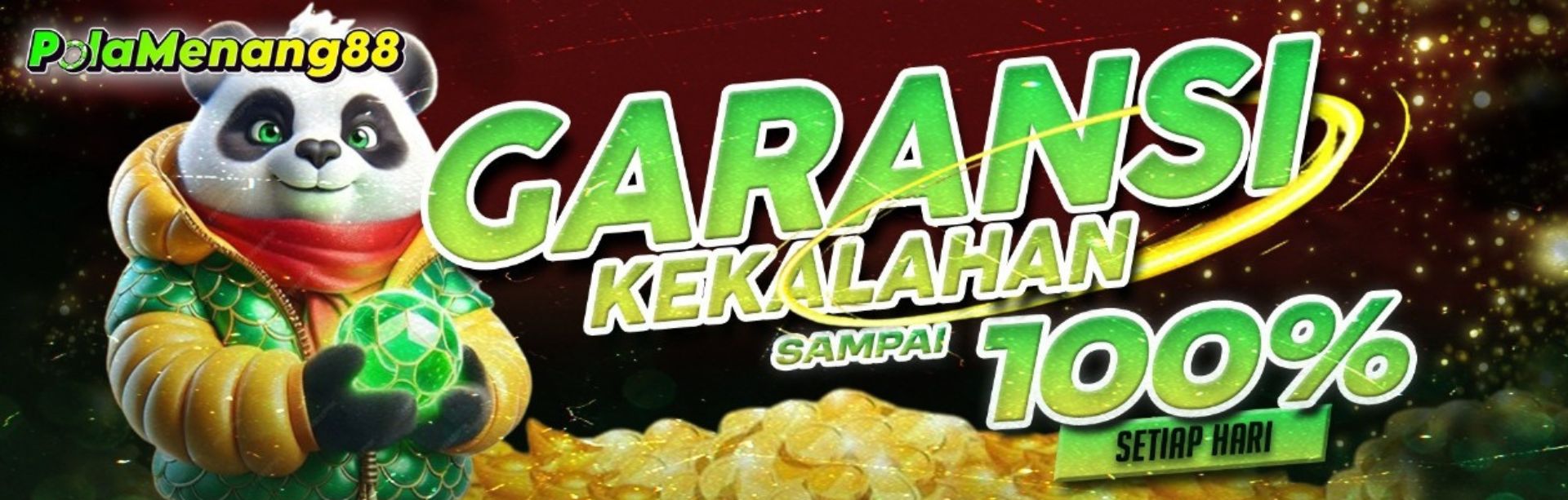 GARANSI KEKALAHAN 100%