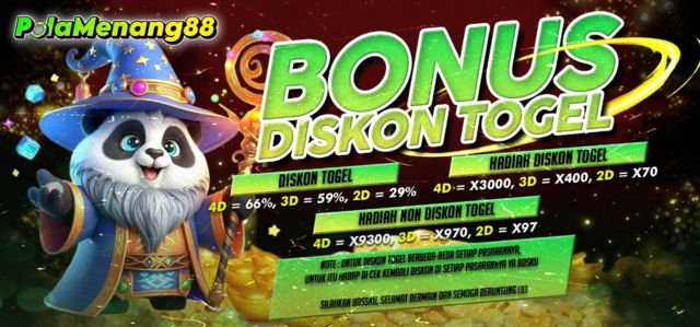 BONUS DISKON TOGEL