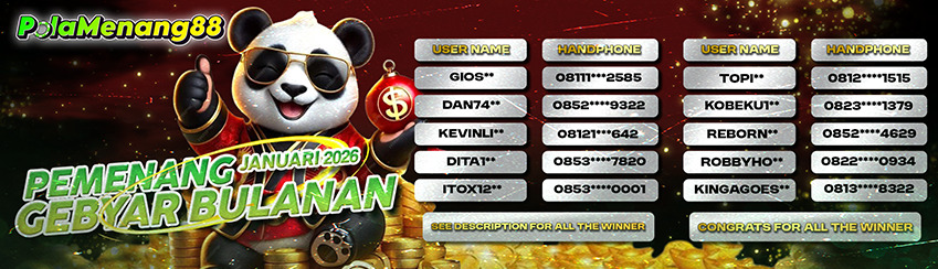 PEMENANG GEBYAR BONUS BULAN FEBRUARI 2026